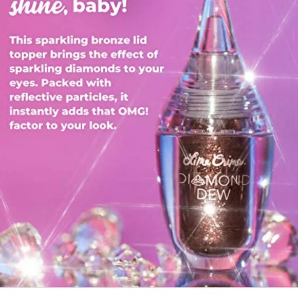 ❇️CHOCOLATE DIAMOND Lime Crime DISCONTINUED Diamond Dew Liquid Eyeshadow NWT - Picture 1 of 6